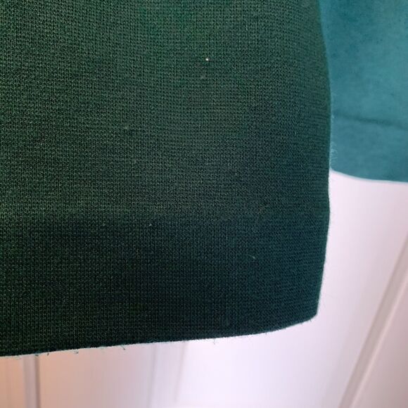 VTG Worthington Blazer Women’s 6 small Teal Green Double Breast Pocket Wicked - Picture 11 of 13